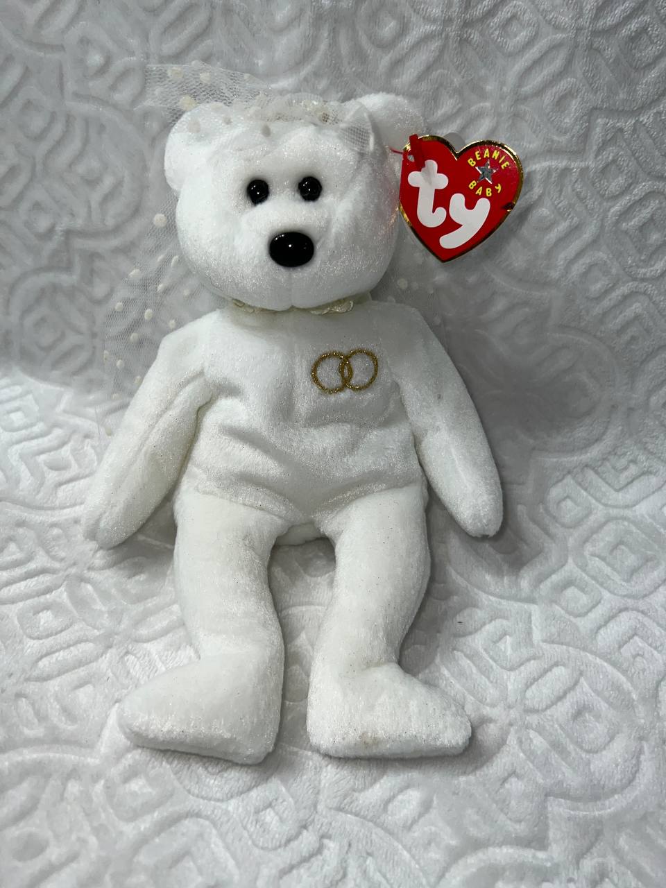 *RARE* MINT Mrs. 2001 Beanie Baby With Tag in Pristine Condition