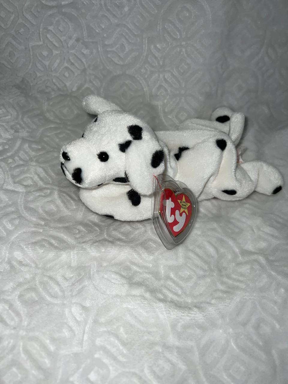 *RARE* MINT Sparky 1996 Beanie Baby With Tag in Pristine Condition