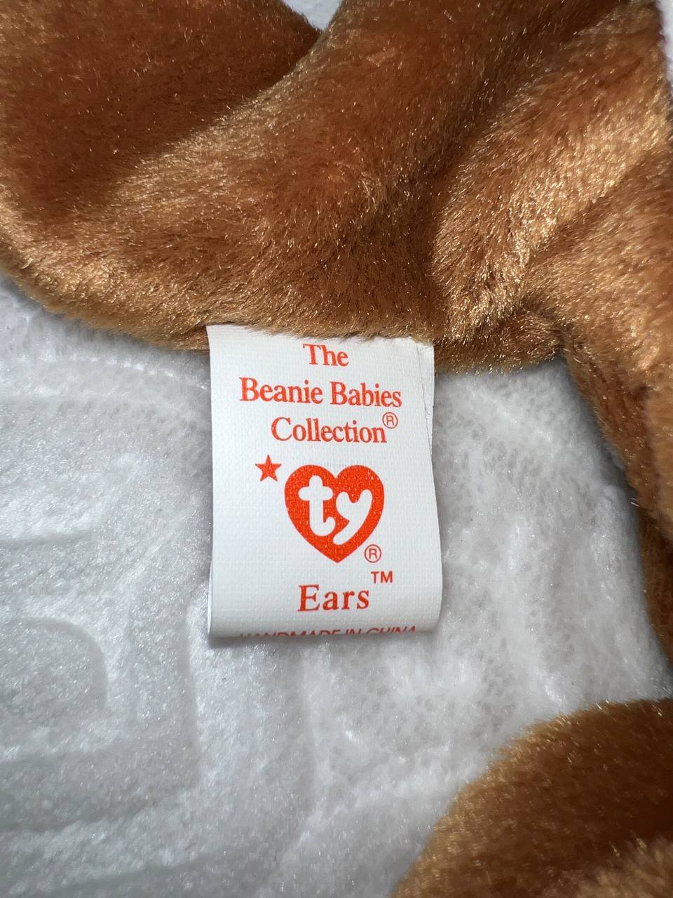 *RARE* MINT Ears Beanie Baby 1995 With Tag