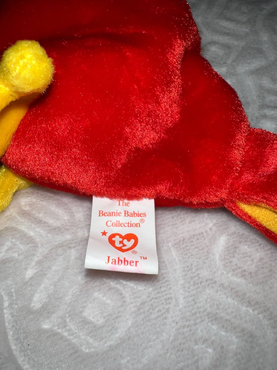 *RARE* MINT Jabber 1997 Beanie Baby With Tag in Pristine Condition