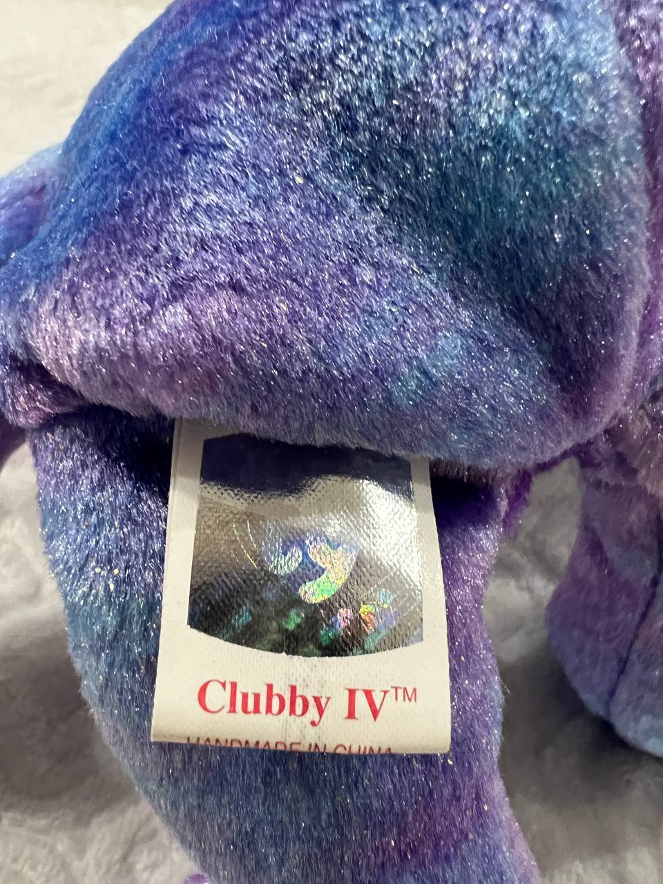 *RARE* MINT Clubby IV 2001 Beanie Baby With Tag in Pristine Condition