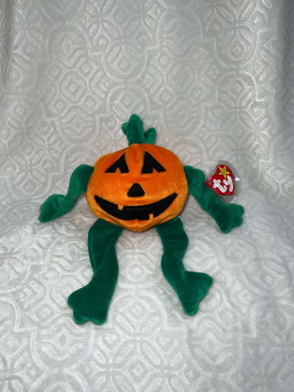 *RARE* MINT Pumkin 1998 Beanie Baby With Tag in Pristine Condition