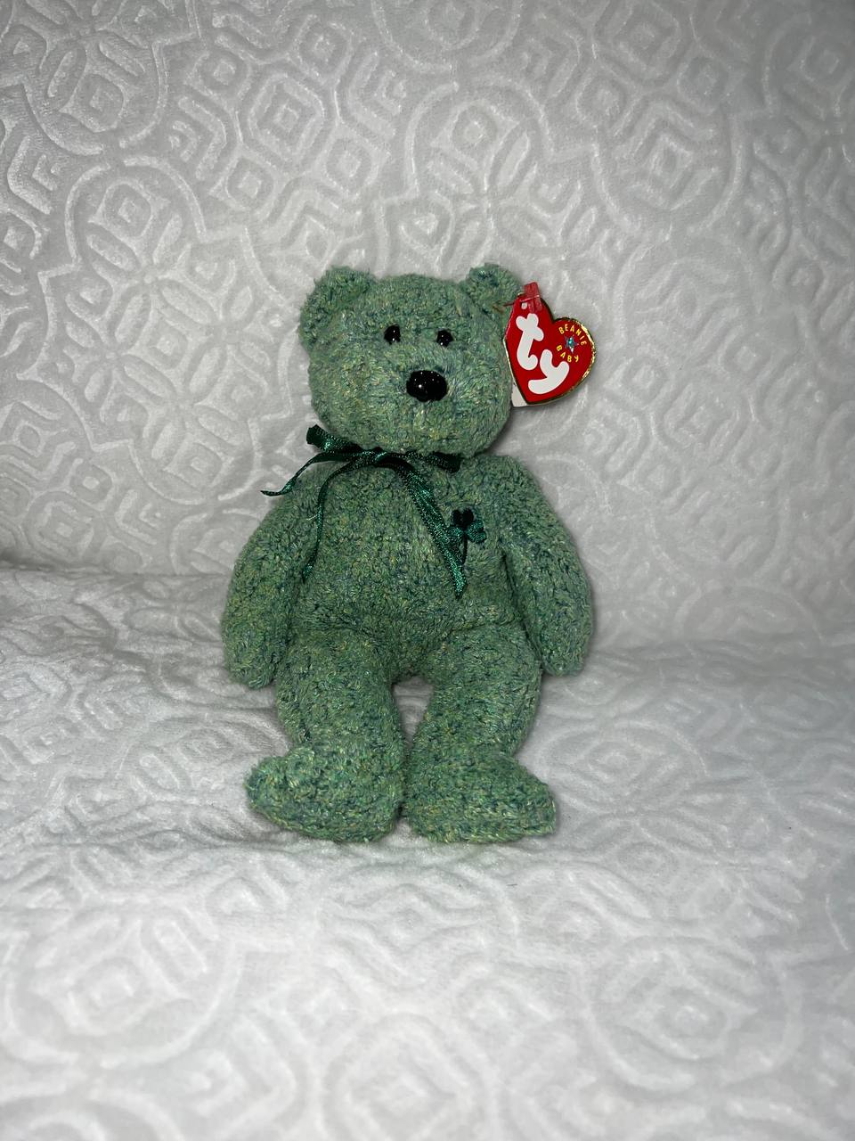 *RARE* MINT Shamrock 2000 Beanie Baby With Tag in Pristine Condition