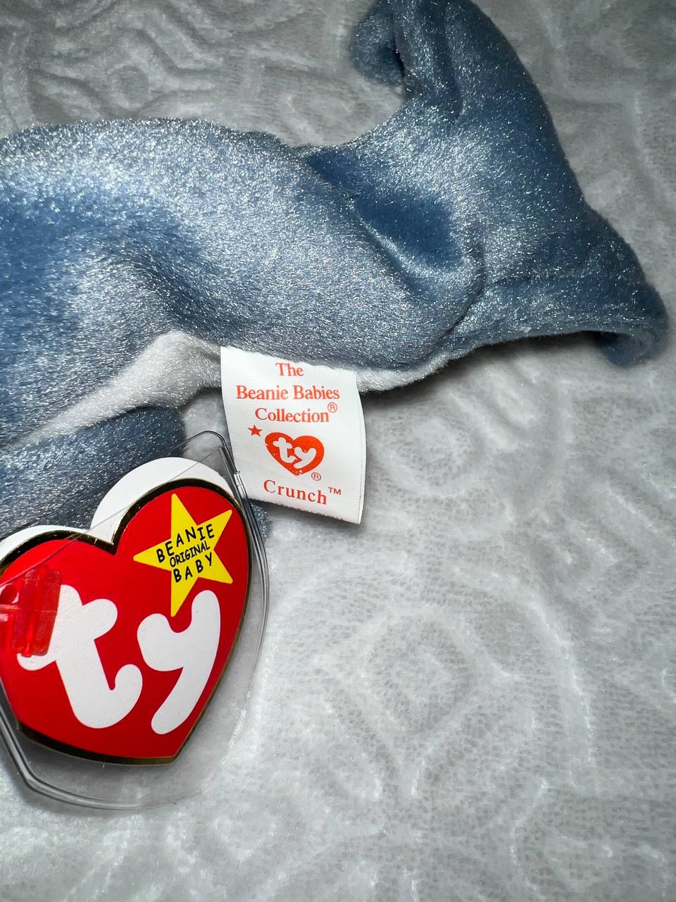 *RARE* MINT Crunch 1996 Beanie Baby With Tag in Pristine Condition