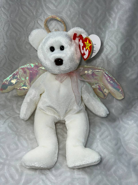 *RARE* MINT Halo 1998 Beanie Baby With Tag in Pristine Condition