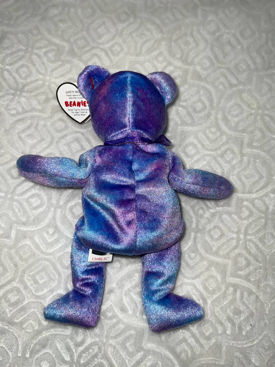 *RARE* MINT Clubby IV 2001 Beanie Baby With Tag in Pristine Condition