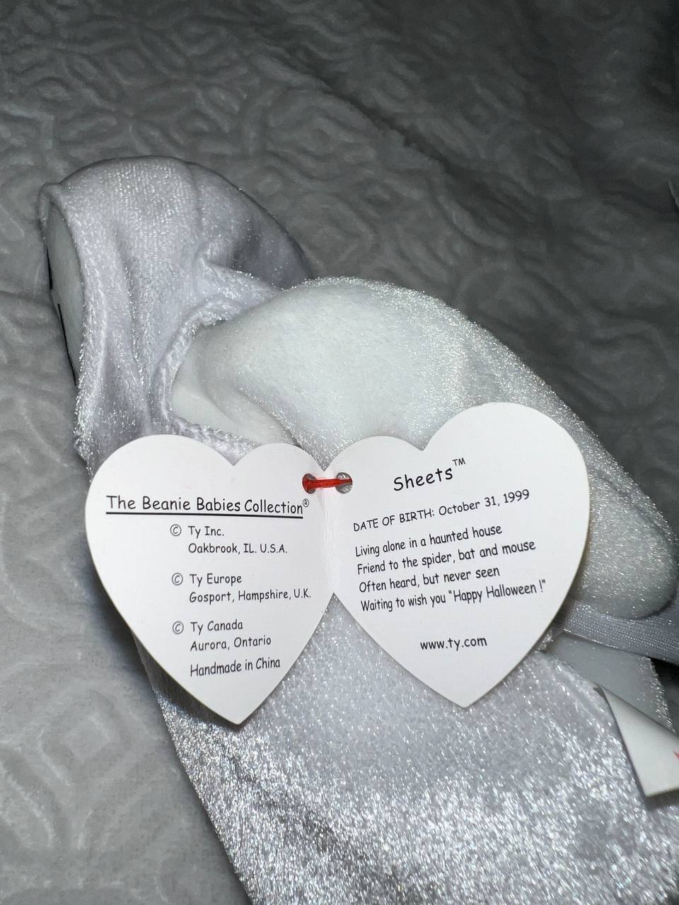 *RARE* MINT Sheets 1999 Beanie Baby With Tag in Pristine Condition