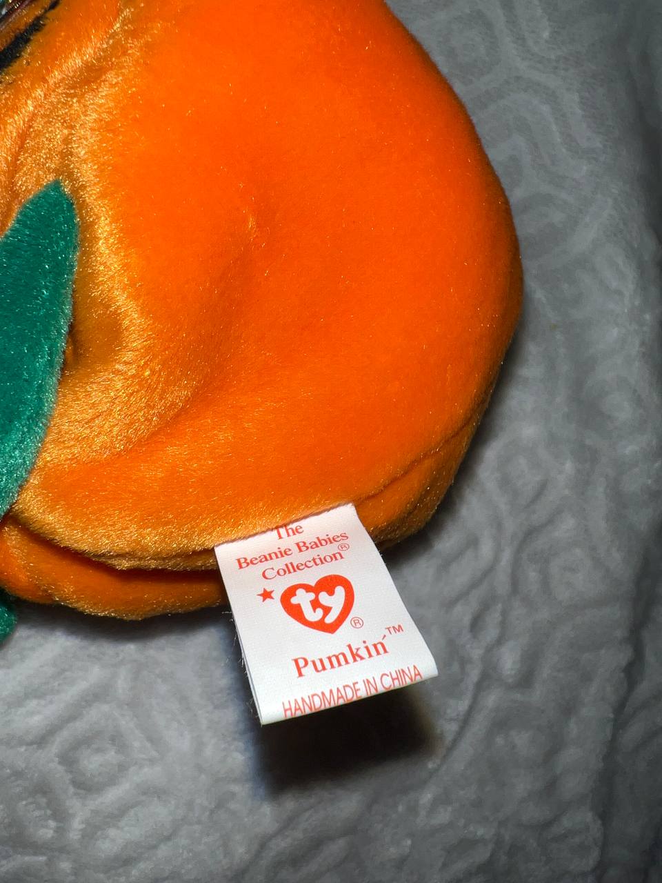 *RARE* MINT Pumkin 1998 Beanie Baby With Tag in Pristine Condition