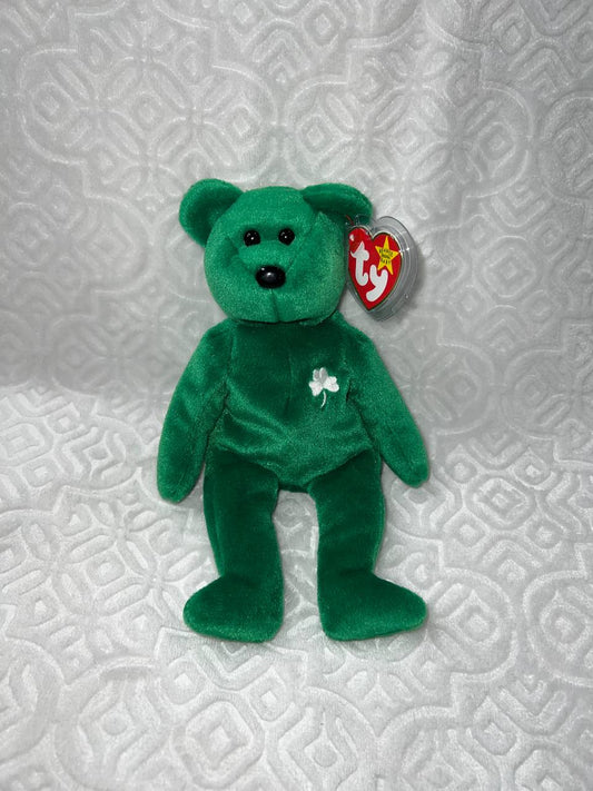 *RARE* MINT Erin 1997 Beanie Baby With Tag in Pristine Condition