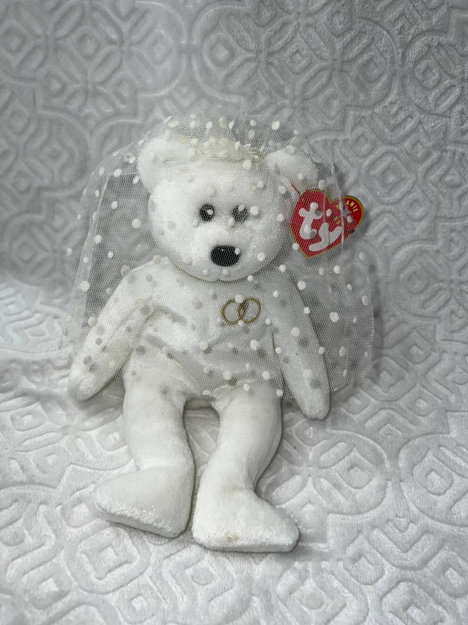 *RARE* MINT Mrs. 2001 Beanie Baby With Tag in Pristine Condition