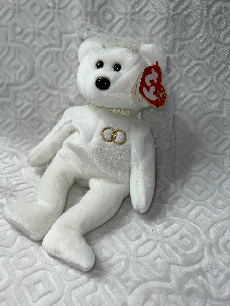 *RARE* MINT Mrs. 2001 Beanie Baby With Tag in Pristine Condition