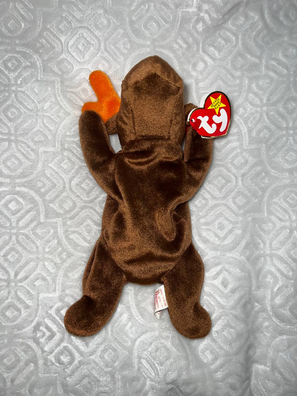 *RARE* MINT Chocolate 1993 Beanie Baby With Tag in Pristine Condition